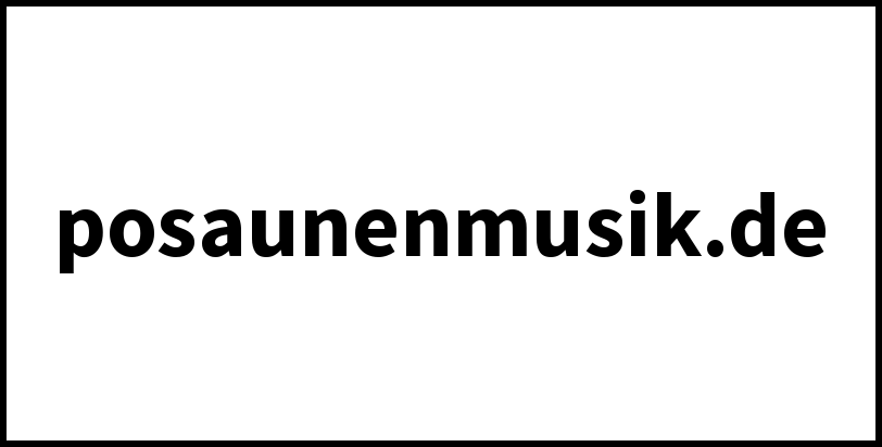 posaunenmusik.de