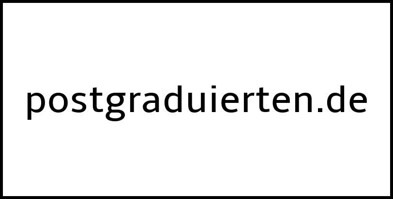 postgraduierten.de