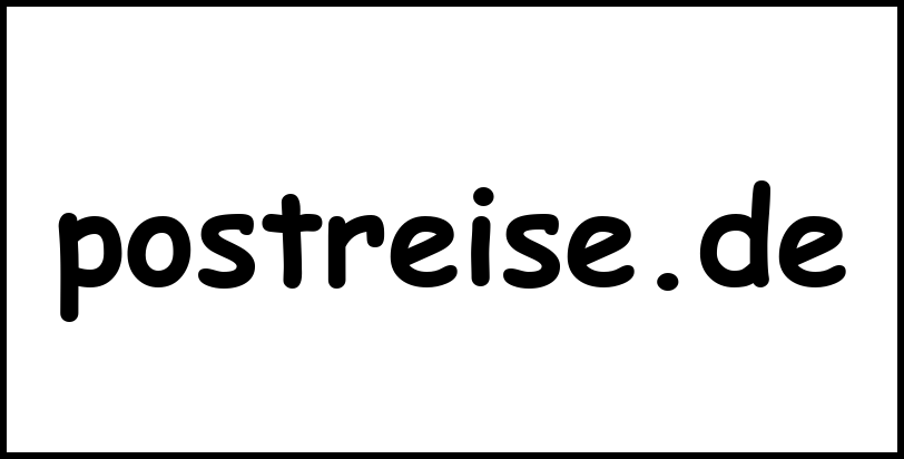 postreise.de