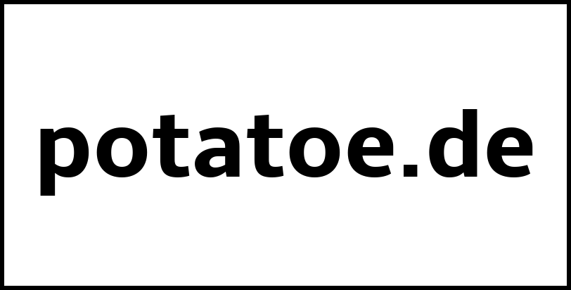 potatoe.de