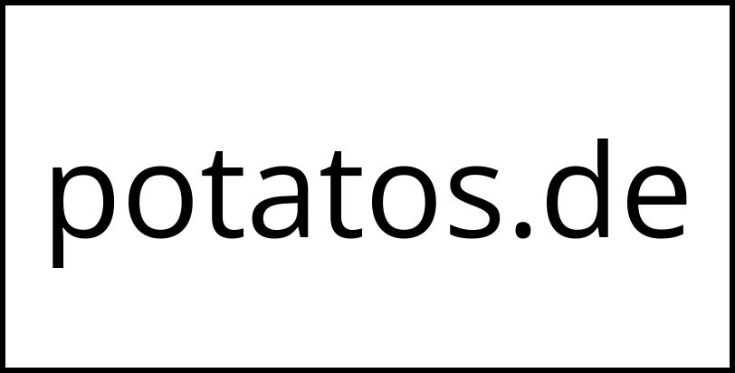 potatos.de