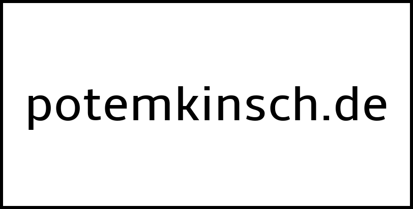 potemkinsch.de