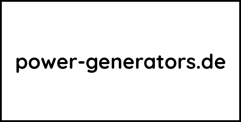 power-generators.de