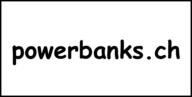 powerbanks.ch