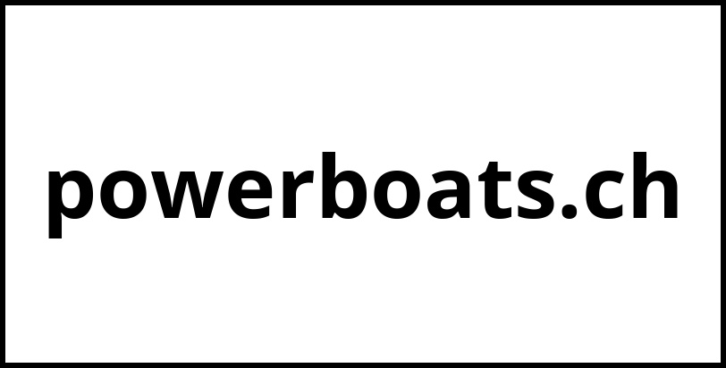 powerboats.ch