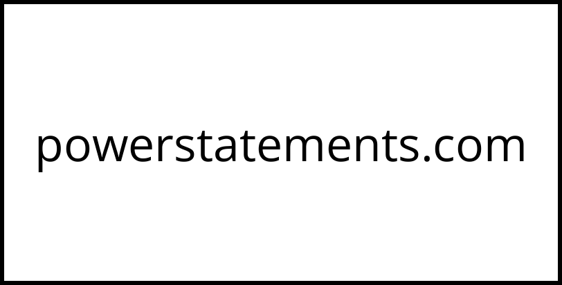 powerstatements.com