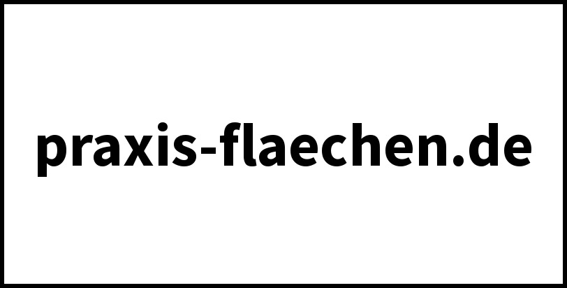 praxis-flaechen.de