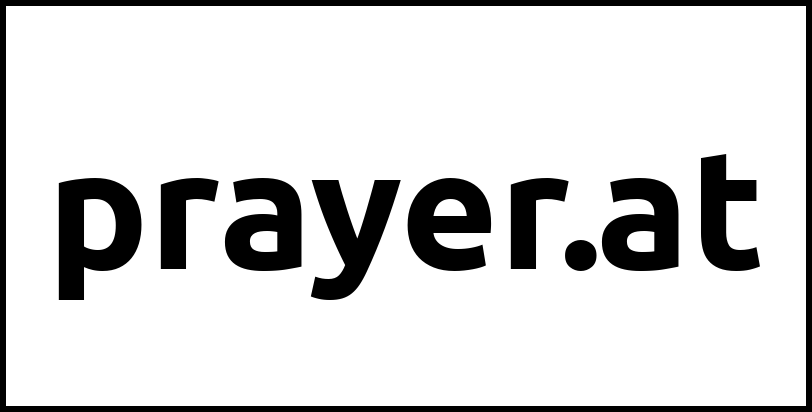 prayer.at