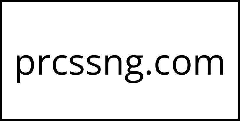 prcssng.com