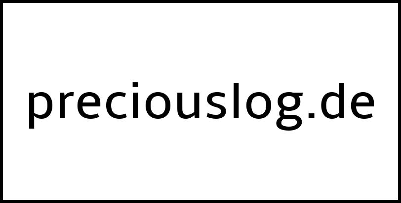 preciouslog.de