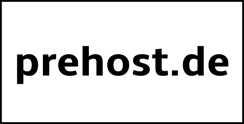 prehost.de