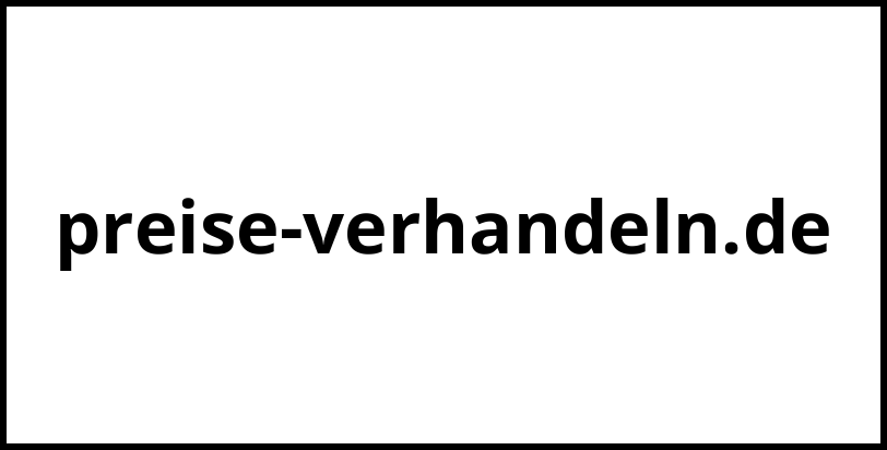 preise-verhandeln.de