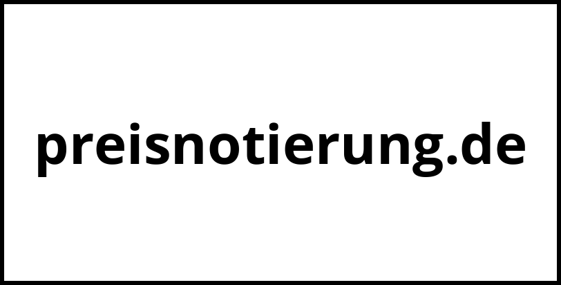 preisnotierung.de