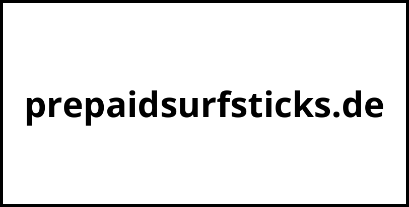 prepaidsurfsticks.de