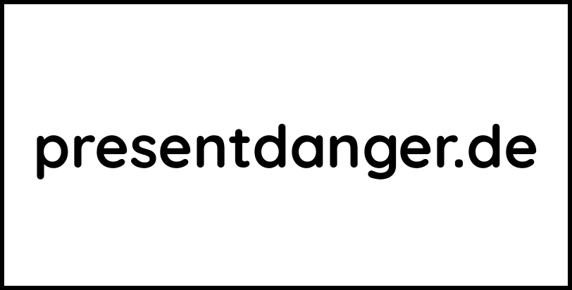 presentdanger.de