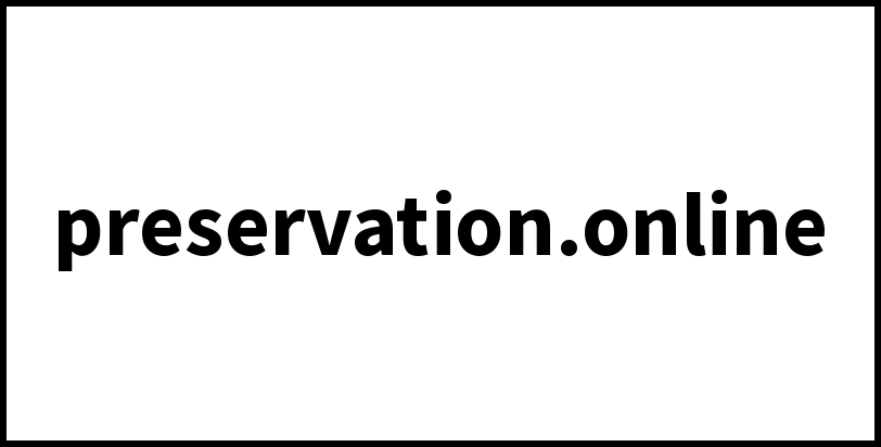 preservation.online