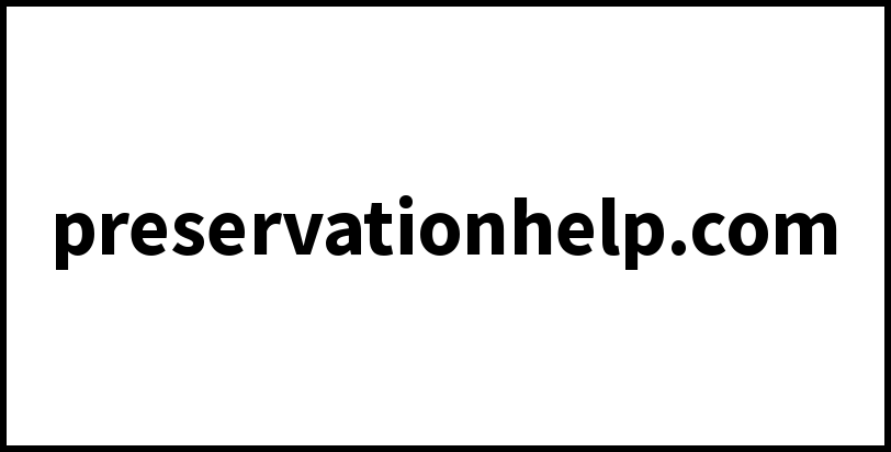 preservationhelp.com