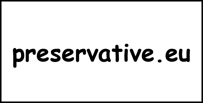 preservative.eu