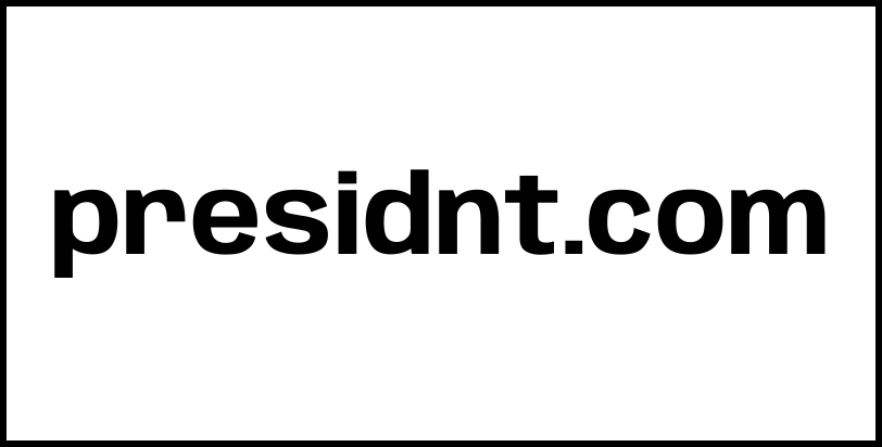 presidnt.com