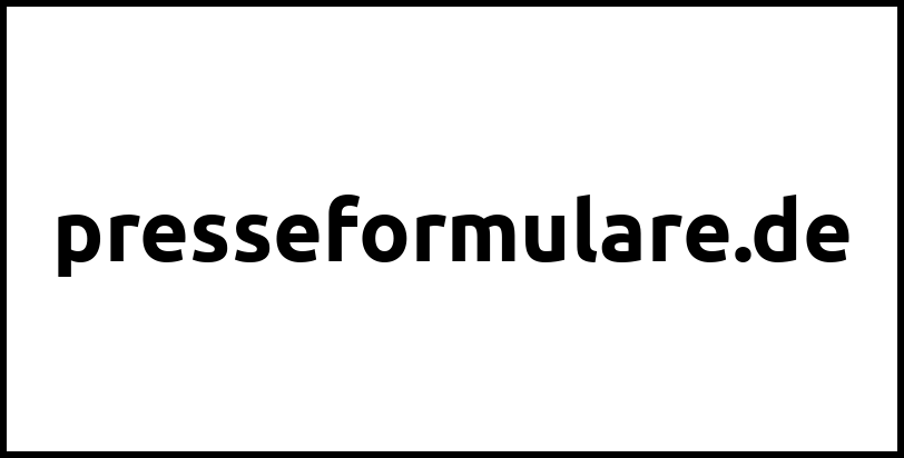 presseformulare.de