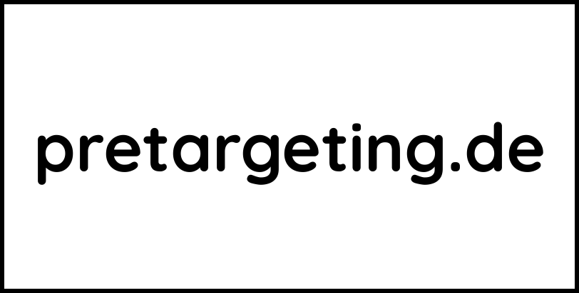 pretargeting.de