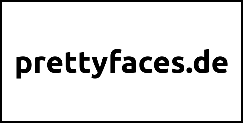 prettyfaces.de