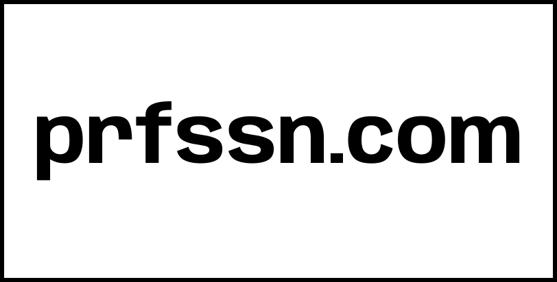 prfssn.com