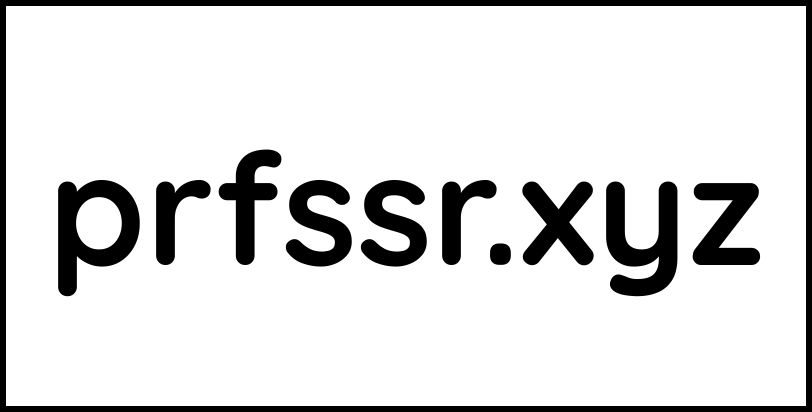 prfssr.xyz