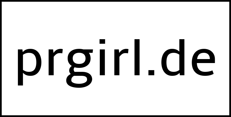 prgirl.de