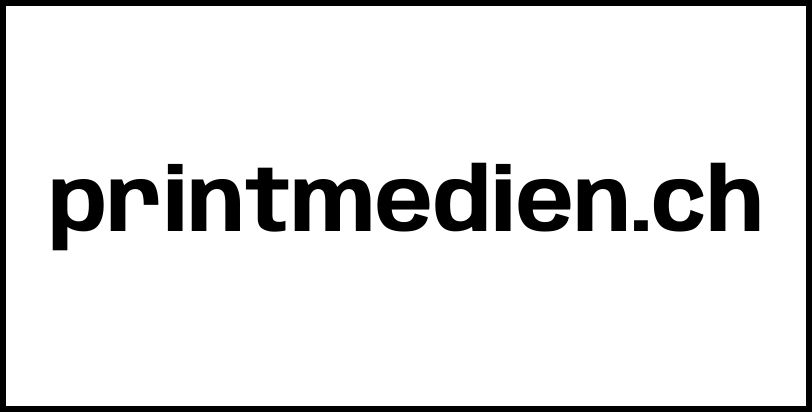 printmedien.ch