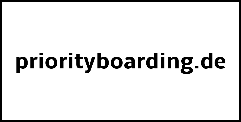 priorityboarding.de