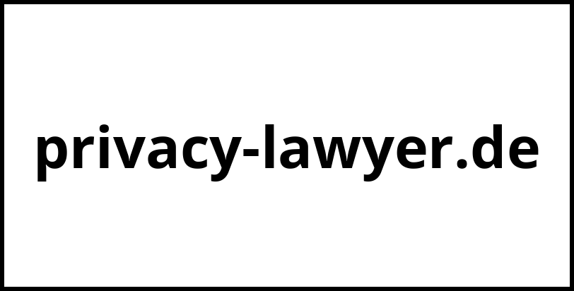 privacy-lawyer.de