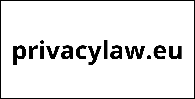 privacylaw.eu