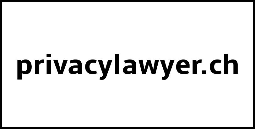 privacylawyer.ch