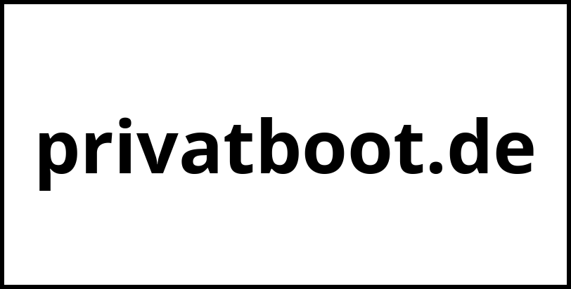 privatboot.de