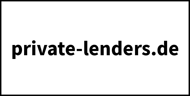 private-lenders.de