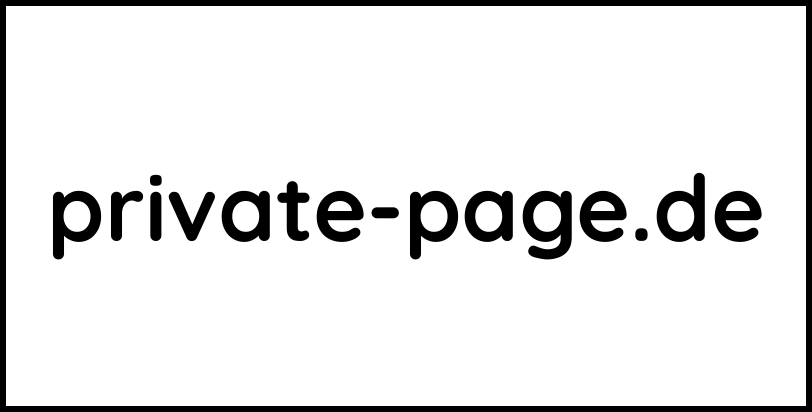 private-page.de