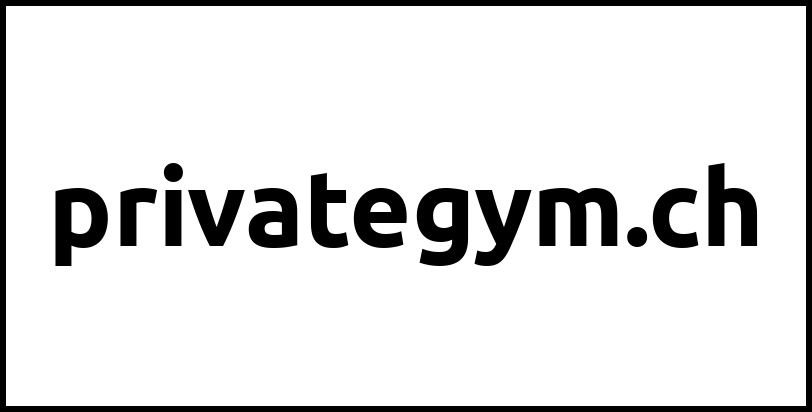 privategym.ch