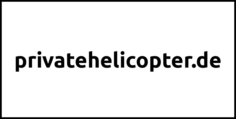 privatehelicopter.de