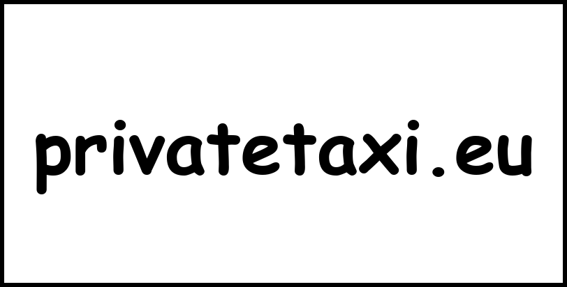 privatetaxi.eu