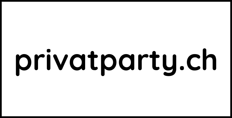 privatparty.ch