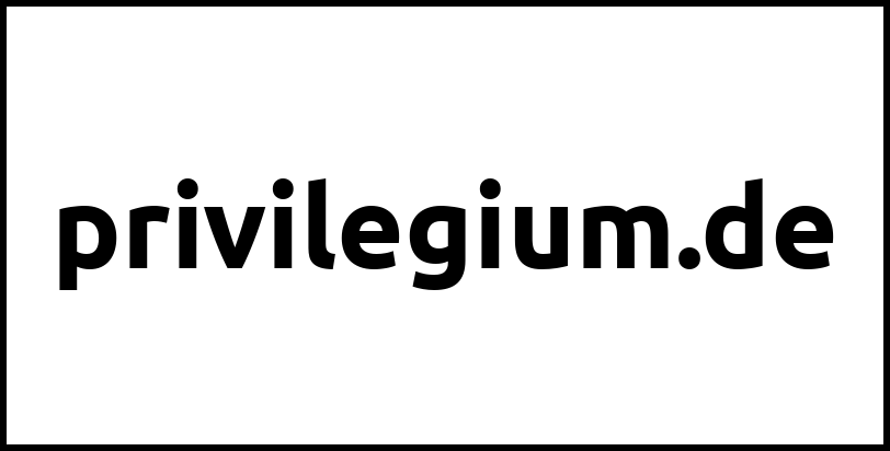 privilegium.de