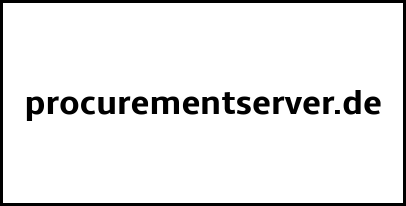 procurementserver.de