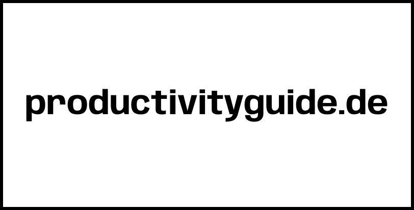 productivityguide.de