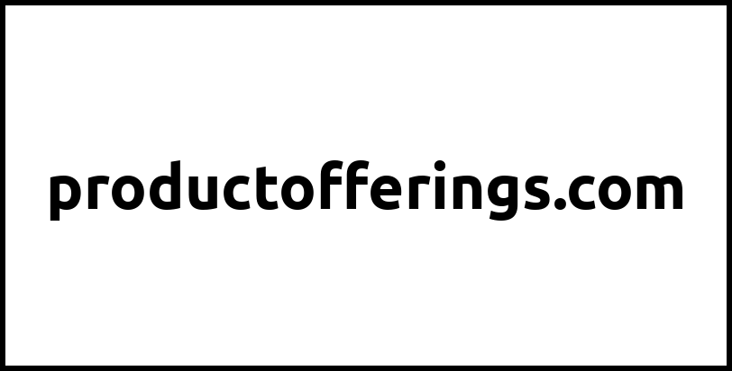 productofferings.com