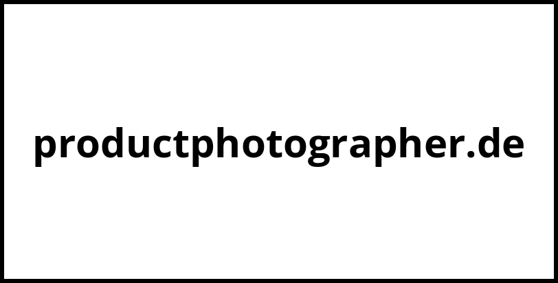 productphotographer.de