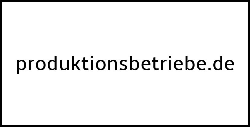 produktionsbetriebe.de