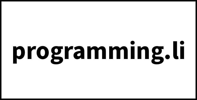 programming.li