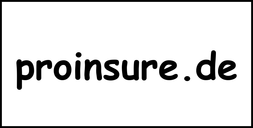 proinsure.de