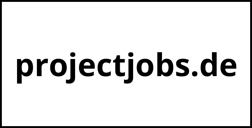 projectjobs.de